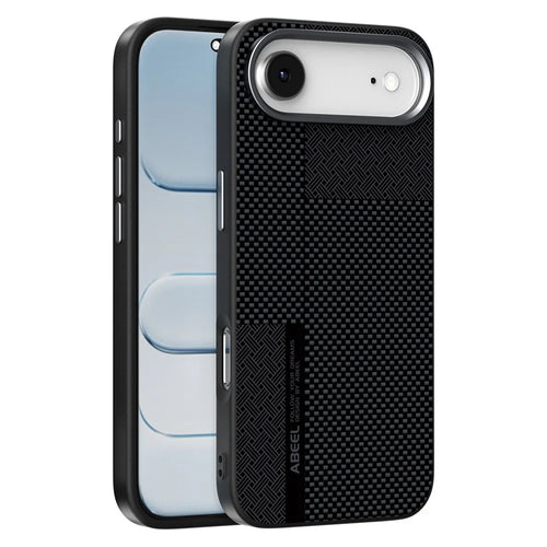 ABEEL For iPhone Air Magnetic Case Ultra-thin 6D Printed Shockproof TPU PC Aluminum Alloy Leather Phone Cover - Guardian Model 2 No. 2 - 1