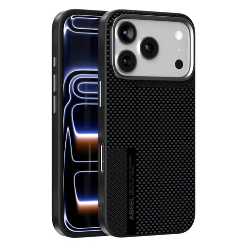 ABEEL For iPhone 18 Pro Max / 17 Pro Max Magnetic Case Ultra-thin 6D Printed Shockproof TPU PC Aluminum Alloy Leather Phone Cover - Guardian Model 2 No. 2 - 1