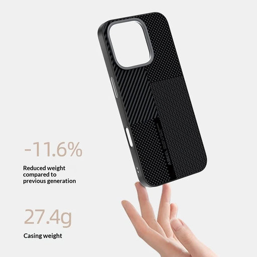 ABEEL For iPhone 16 Pro Max Magnetic Case Ultra-thin 6D Printed Shockproof TPU PC Aluminum Alloy Leather Phone Cover - Guardian Model 2 No. 2 - 2
