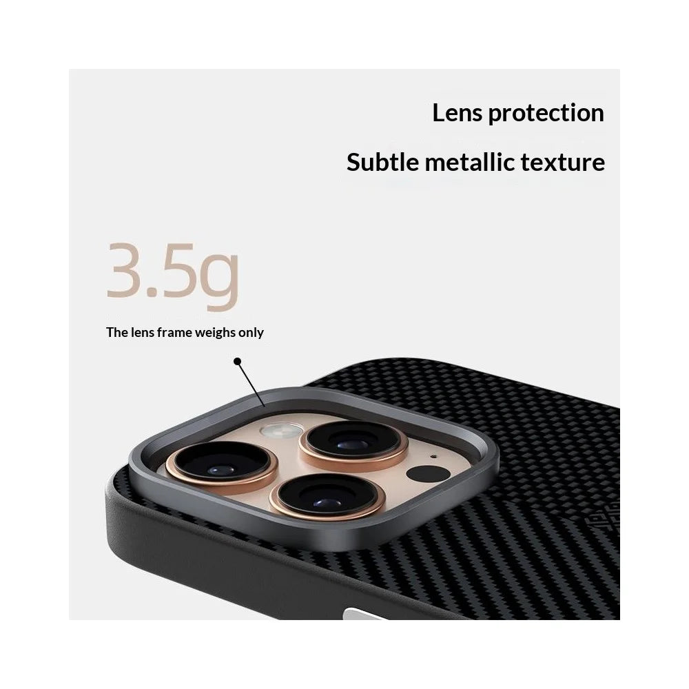 ABEEL For iPhone 16 Pro Max Magnetic Case Ultra-thin 6D Printed Shockproof TPU PC Aluminum Alloy Leather Phone Cover - Guardian Model 2 No. 2 - 4