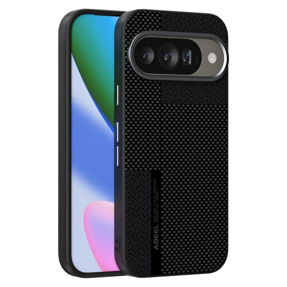 ABEEL For Google Pixel 10  /  10 Pro Magnetic Case Ultra-thin 6D Printed Shockproof TPU PC Aluminum Alloy Leather Phone Cover - Guardian Model 2 No. 2 - 1