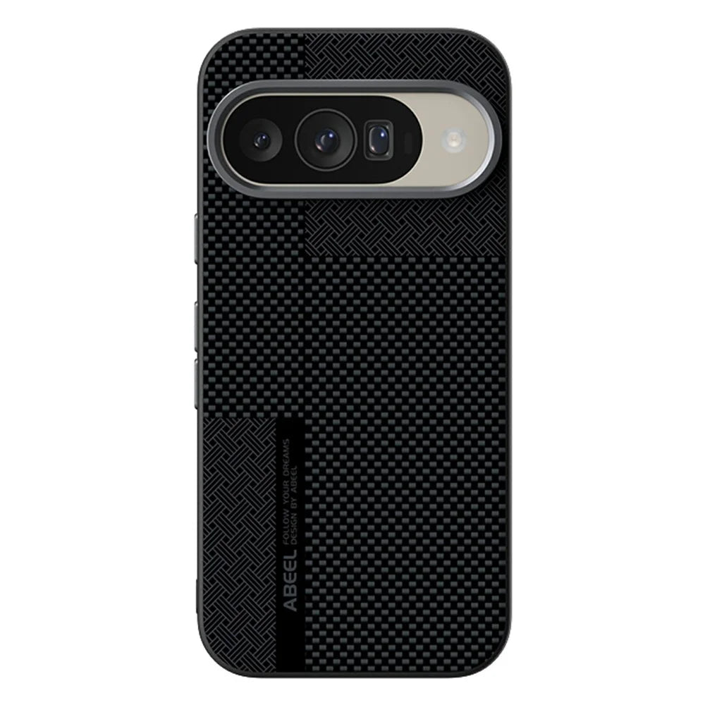 ABEEL For Google Pixel 10  /  10 Pro Magnetic Case Ultra-thin 6D Printed Shockproof TPU PC Aluminum Alloy Leather Phone Cover - Guardian Model 2 No. 2 - 2