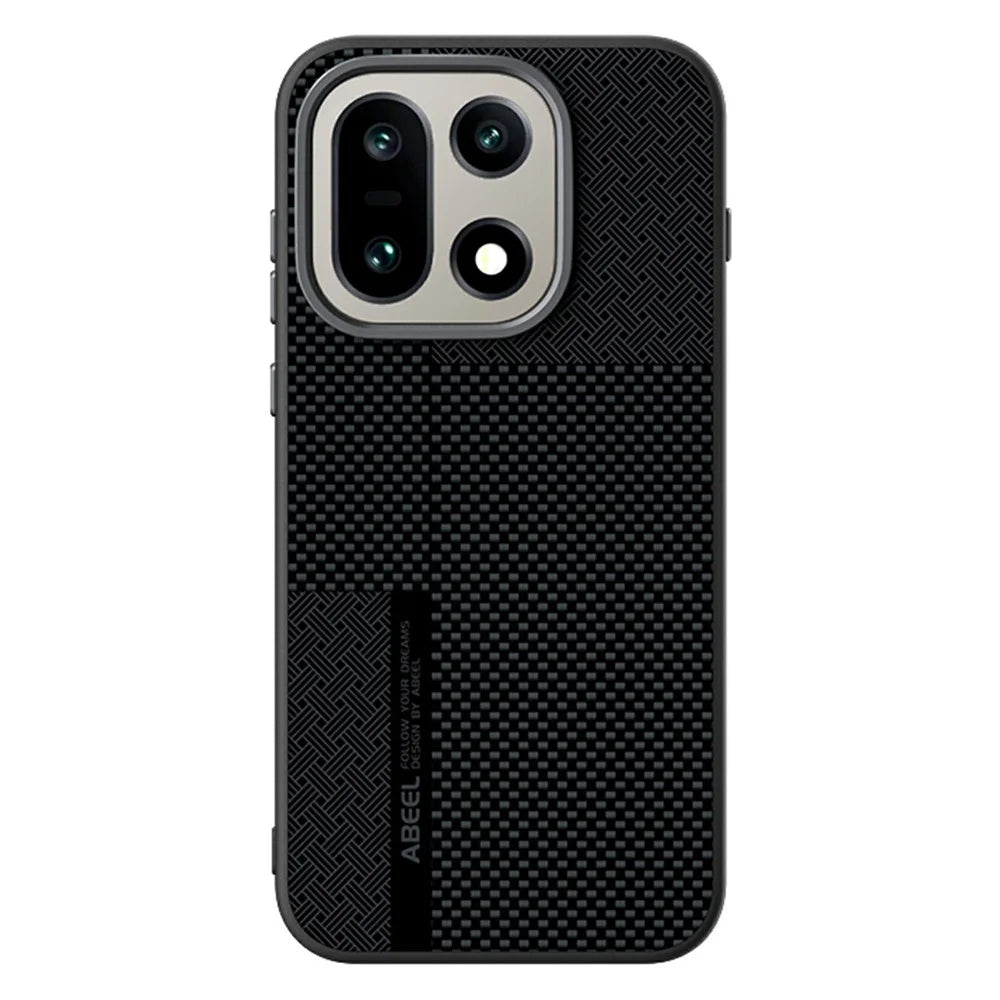 ABEEL For OnePlus 15 5G Magnetic Case Ultra-thin 6D Printed Shockproof TPU PC Aluminum Alloy Leather Phone Cover - Guardian Model 2 No. 2 - 2