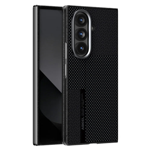 ABEEL For Samsung Galaxy Z Fold7 5G Magnetic Case Ultra-thin 6D Printed Shockproof TPU PC Aluminum Alloy Leather Phone Cover - Guardian Model 2 No. 2 - 1