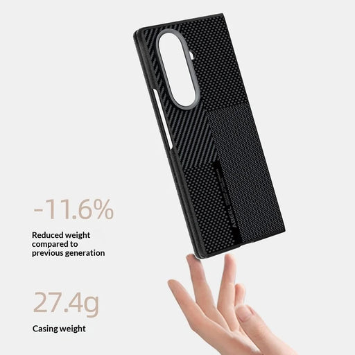 ABEEL For Samsung Galaxy Z Fold7 5G Magnetic Case Ultra-thin 6D Printed Shockproof TPU PC Aluminum Alloy Leather Phone Cover - Guardian Model 2 No. 2 - 2