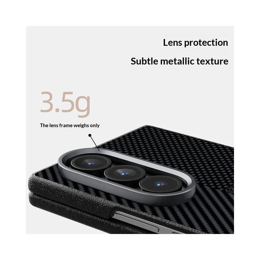 ABEEL For Samsung Galaxy Z Fold7 5G Magnetic Case Ultra-thin 6D Printed Shockproof TPU PC Aluminum Alloy Leather Phone Cover - Guardian Model 2 No. 2 - 4