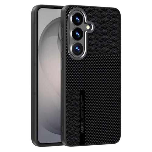 ABEEL For Samsung Galaxy S26 Magnetic Case Ultra-thin 6D Printed Shockproof TPU PC Aluminum Alloy Leather Phone Cover - Guardian Model 2 No. 2 - 1