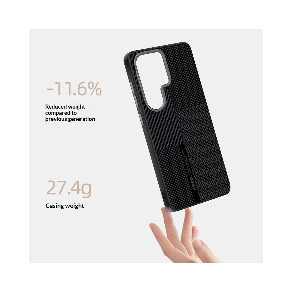 ABEEL For Samsung Galaxy S25 Ultra Magnetic Case Ultra-thin 6D Printed Shockproof TPU PC Aluminum Alloy Leather Phone Cover - Guardian Model 2 No. 2 - 2