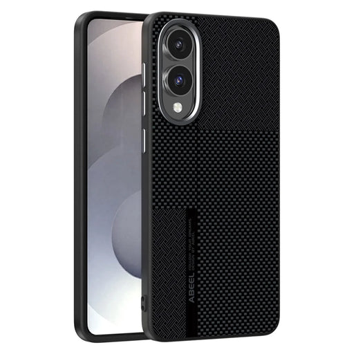 ABEEL For Samsung Galaxy S25 Edge Magnetic Case Ultra-thin 6D Printed Shockproof TPU PC Aluminum Alloy Leather Phone Cover - Guardian Model 2 No. 2 - 1