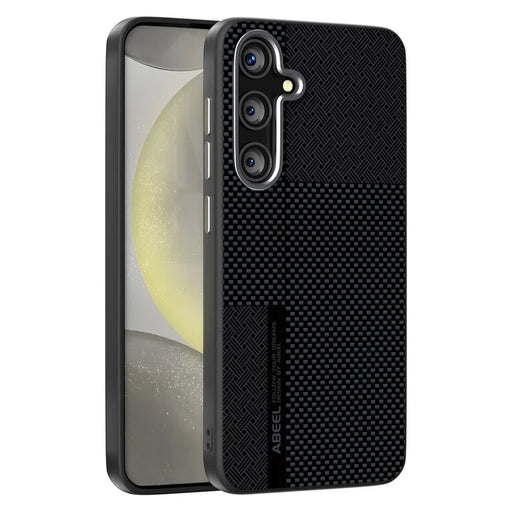 ABEEL For Samsung Galaxy S24 Magnetic Case Ultra-thin 6D Printed Shockproof TPU PC Aluminum Alloy Leather Phone Cover - Guardian Model 2 No. 2 - 1