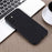 Shockproof Slim Case for Samsung Galaxy F13 4G Liquid Silicone Phone Cover Anti-Drop Protective Case with Strap - Black - 7