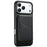 ESEBLE For iPhone 17 Pro Magnetic Case RFID Blocking TPU+PU Leather Phone Cover with Detachable Card Holder - Black - 1