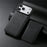 ESEBLE For iPhone 17 Pro Magnetic Case RFID Blocking TPU+PU Leather Phone Cover with Detachable Card Holder - Black - 7
