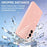 For Samsung Galaxy S26 Magnetic Case Glitter TPU Shockproof Phone Cover with Lanyard - Pink - 6