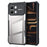 XUNDD For Infinix Note Edge 5G Case Dropproof TPU + Acrylic Clear Back Phone Cover - Black - 1