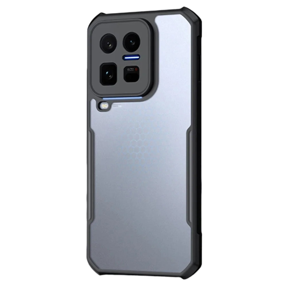 XUNDD For vivo iQOO 15 Ultra 5G Case Dropproof TPU + Acrylic Clear Back Phone Cover - Black - 1