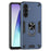 For Samsung Galaxy A57 5G Case PC + TPU Drop Defend Phone Cover with Ring Kickstand - Blue - 1