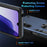 For Samsung Galaxy A57 5G Case PC + TPU Drop Defend Phone Cover with Ring Kickstand - Blue - 3