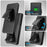 For Samsung Galaxy S26 Case PC + TPU Sliding Screen Cover Kickstand Phone Shell with Clip - Black - 6