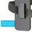 For Samsung Galaxy S26 Case PC + TPU Sliding Screen Cover Kickstand Phone Shell with Clip - Black - 7