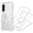 For Samsung Galaxy S26+ Magnetic Case PC + TPU 3 in 1 Drop-proof Clear Phone Cover - Transparent - 1