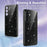For Samsung Galaxy S25 FE Magnetic Case Glitter TPU Shockproof Phone Cover with Lanyard - Black - 5