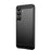 MOFI For Samsung Galaxy S26+ Back Cover  Brushed Texture Carbon Fiber Soft TPU Case - Black - 1