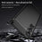 MOFI For Samsung Galaxy S26+ Back Cover  Brushed Texture Carbon Fiber Soft TPU Case - Black - 3
