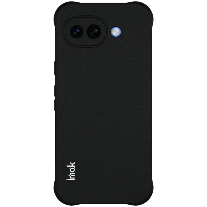 IMAK For Google Pixel 10a Case TPU Phone Cover Airbag Shockproof Protection - Matte Black - 2