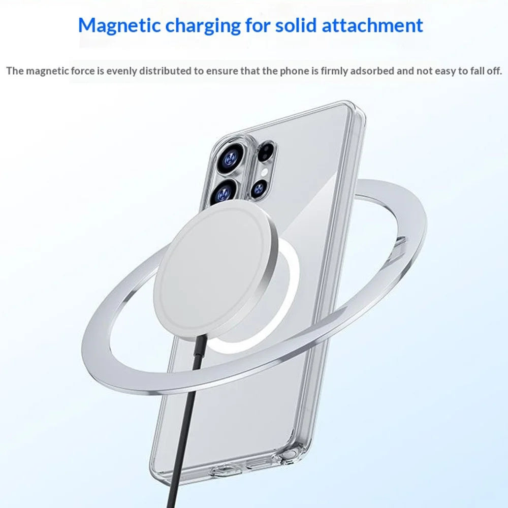 BENKS For Samsung Galaxy S26 Ultra Magnetic Case TPU PC Clear Phone Cover - Transparent - 6