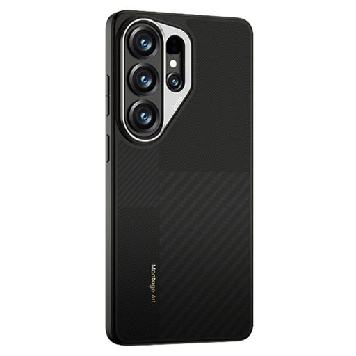 BENKS Y3 For Samsung Galaxy S26 Ultra Magnetic Case Aramid Fiber TPU Anti-drop Phone Cover - Black - 1