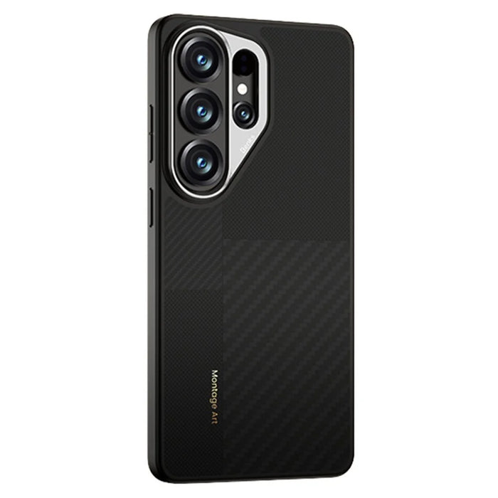 BENKS Y3 For Samsung Galaxy S26 Ultra Magnetic Case Aramid Fiber TPU Anti-drop Phone Cover - Black - 1