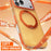 TORRAS O3 Hue Series For iPhone 17 Pro Max Compatible with MagSafe Anti Drop Airbag Color Block PC + TPU Phone Case with Kickstand (Amazon Packaging) - Golden Citrus - 3