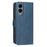 BINFEN COLOR For Samsung Galaxy S25 Edge  BF37 Case RFID Blocking Wallet Stand Leather Phone Cover - Blue - 3