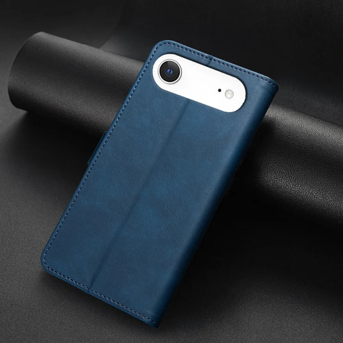BINFEN COLOR For iPhone Air  BF37 Case RFID Blocking Wallet Stand Leather Phone Cover - Blue - 5
