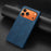 BINFEN COLOR For iPhone 18 Pro Max / 17 Pro Max  BF37 Case RFID Blocking Wallet Stand Leather Phone Cover - Blue - 5