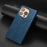 BINFEN COLOR For iPhone 15 Pro  BF37 Case RFID Blocking Wallet Stand Leather Phone Cover - Blue - 5
