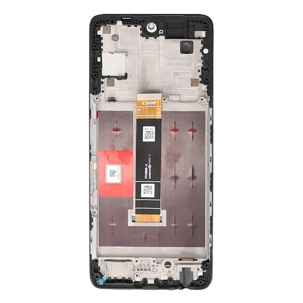 For TCL 50 Pro NxtPaper 5G T803E T803D Grade B LCD Screen and Digitizer Assembly + Frame Part, Glossy Screen (Without Logo) - 3