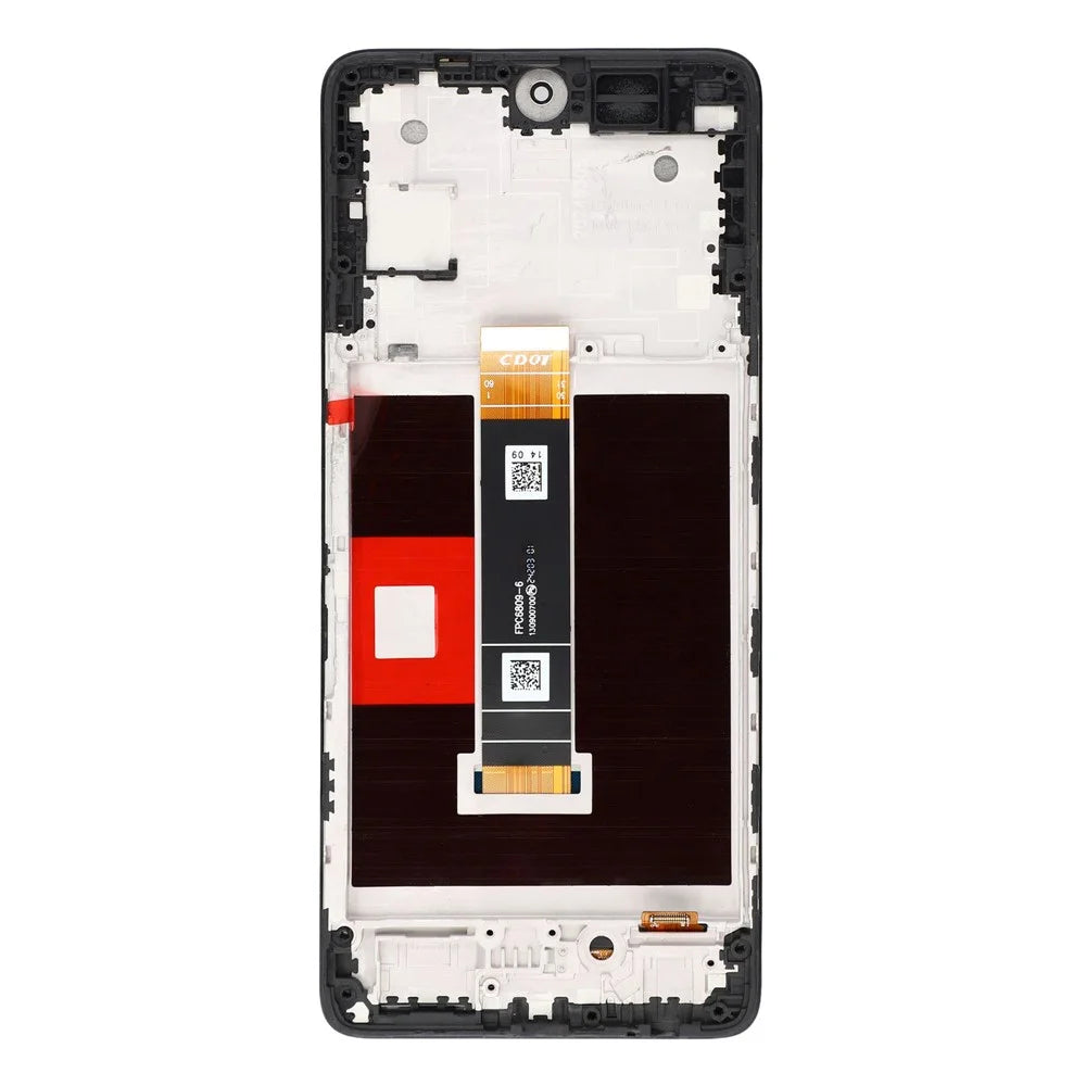 For TCL 50 NxtPaper 5G T702D Grade B LCD Screen and Digitizer Assembly + Frame Part, Glossy Screen (Without Logo) - 2