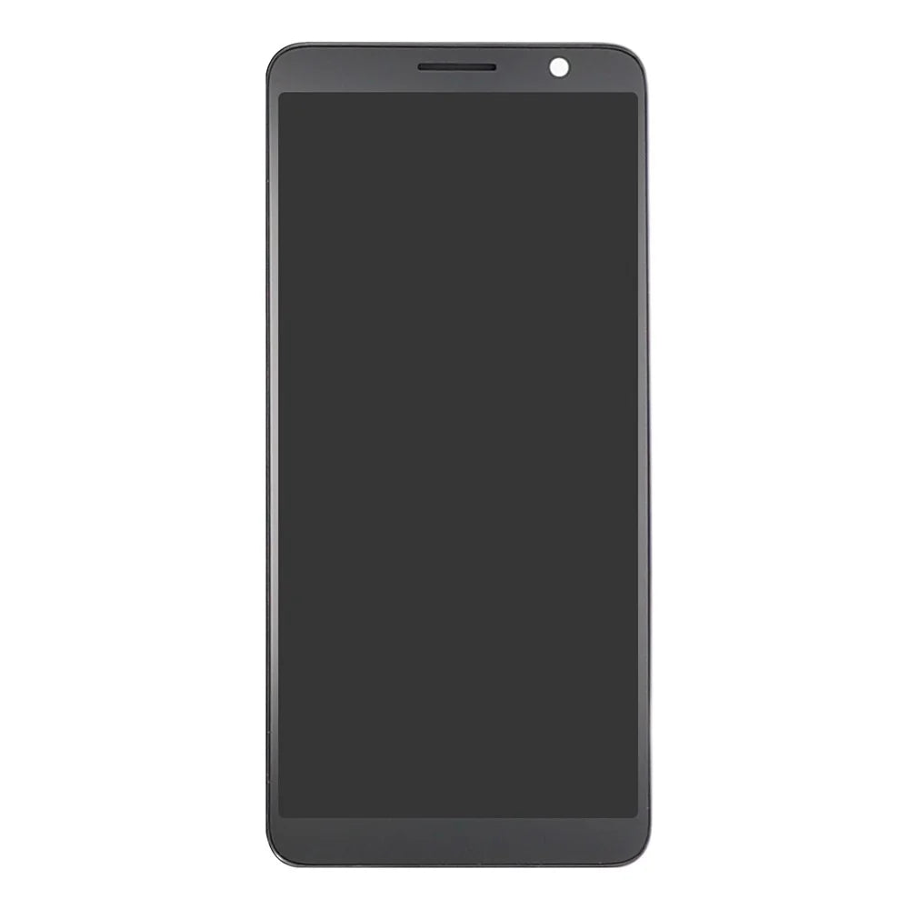 For TCL 501 T433D OEM Grade S LCD Screen and Digitizer Assembly + Frame (Without Logo) - 2
