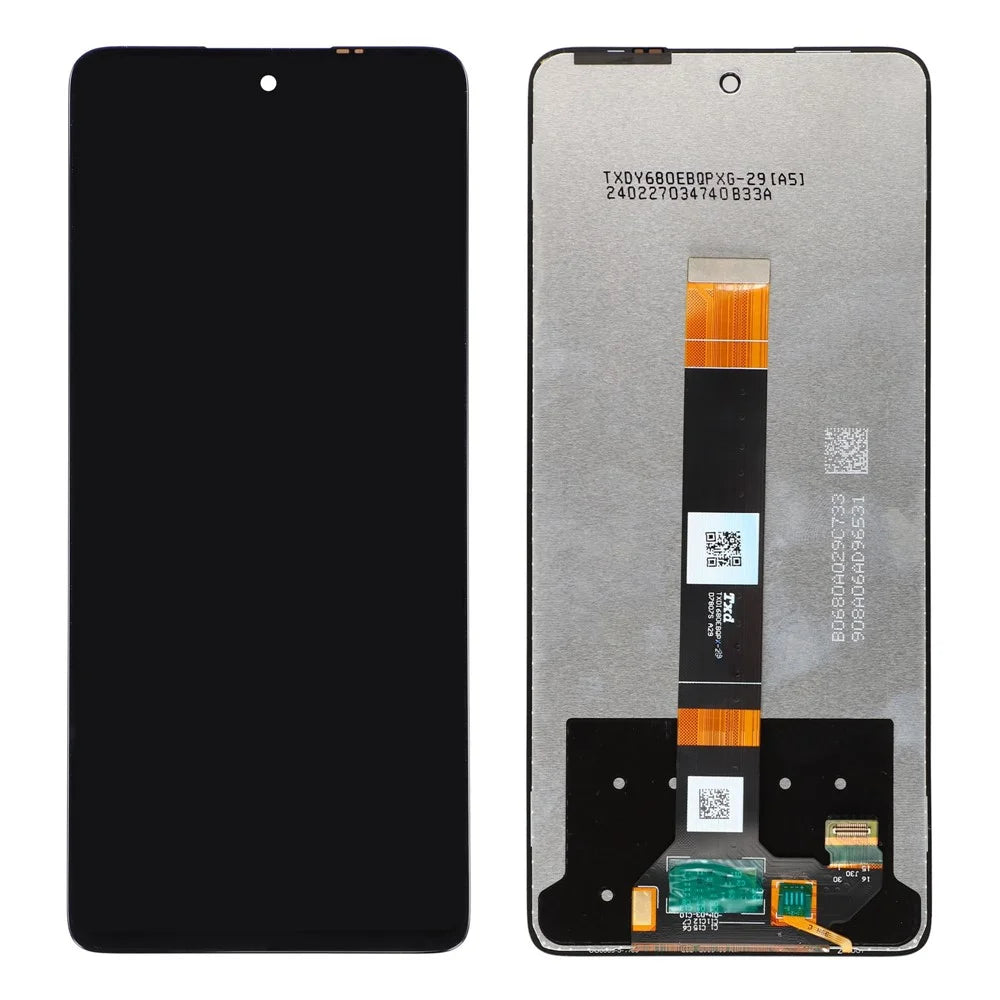 For TCL 40 NxtPaper 4G T612B Grade B LCD Screen and Digitizer Assembly Part, Glossy Screen (Without Logo) - 1
