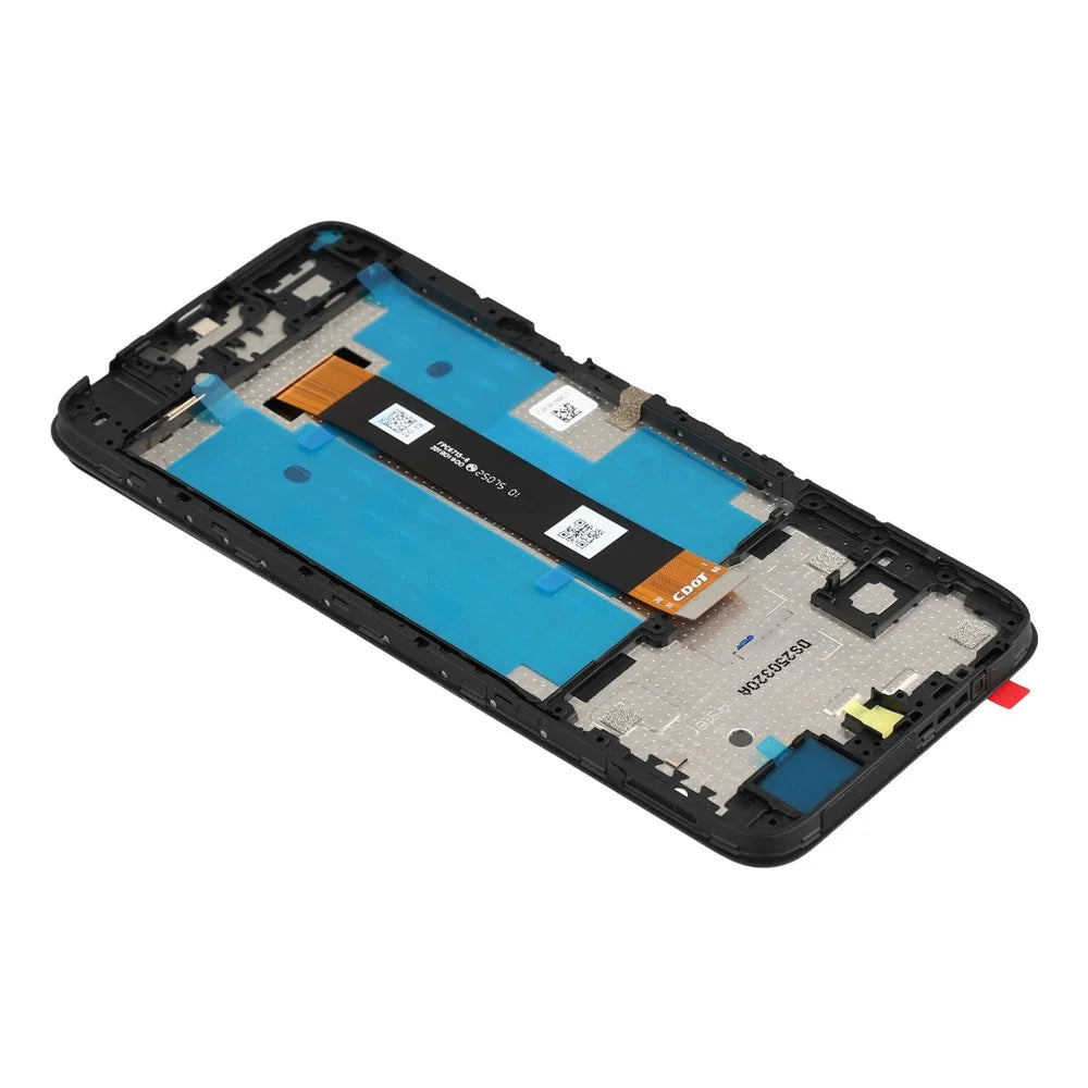 For TCL 60R 5G T519H Grade C LCD Screen and Digitizer Assembly + Frame Part (Without Logo) - 5