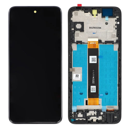 For TCL 60 SE NxtPaper 5G T521K Grade B LCD Screen and Digitizer Assembly + Frame Part, Glossy Screen (Without Logo) - 1
