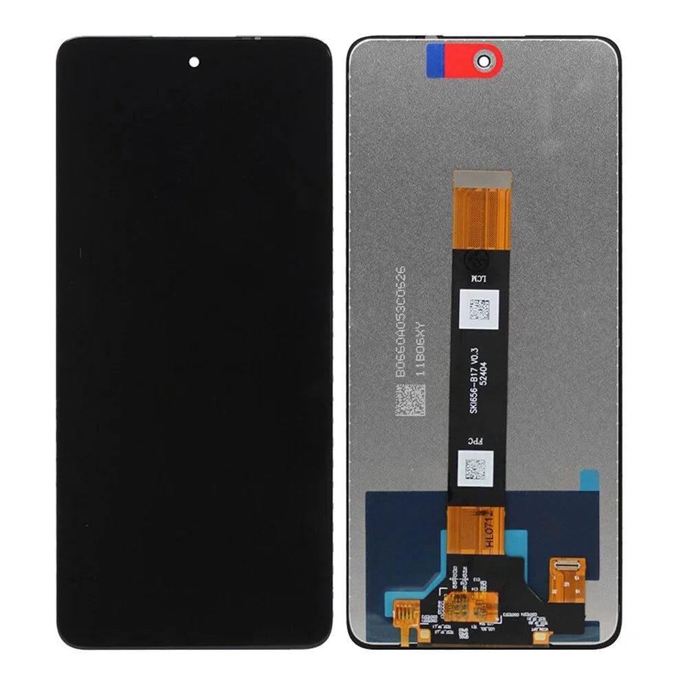 For TCL 50 XE NxtPaper 5G T614J T614WS Grade B LCD Screen and Digitizer Assembly Part, Glossy Screen (Without Logo) - 1