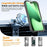 For iPhone 17 Pro Magnetic Phone Case Soft-touch 2-in-1 PC+TPU Shockproof Cover Compatible with MagSafe - Black - 2