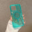 For iPhone 16 Pro Magnetic Phone Case Detachable 2-in-1 Glitter TPU PC Cover Compatible with MagSafe - Mint Green - 5