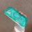 For iPhone 16 Magnetic Phone Case Detachable 2-in-1 Glitter TPU PC Cover Compatible with MagSafe - Mint Green - 2