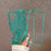 For iPhone 16 Magnetic Phone Case Detachable 2-in-1 Glitter TPU PC Cover Compatible with MagSafe - Mint Green - 4