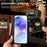 For Samsung Galaxy A36 5G Case Stand Wallet Calf Texture PU Leather Flip Phone Cover - Brown - 4