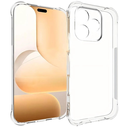 WANLONFENG For Honor 600 Lite 5G  WL2 Series TPU Case 2.0mm Phone Cover with 2Pcs Tempered Glass Films - Transparent - 2